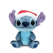 Lilo & Stitch Stitch with Santa Hat Phunny Plush