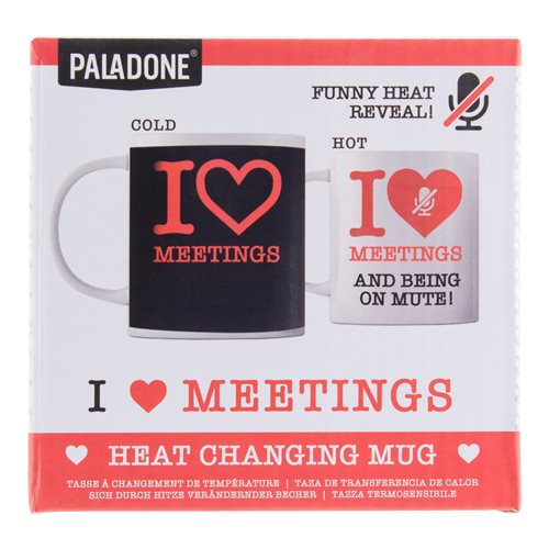I Love Meetings I'm On Mute 10.1 oz. Heat-Change Mug