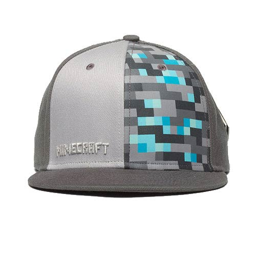 Minecraft Diamond Crafting Premium Snap-Back Hat