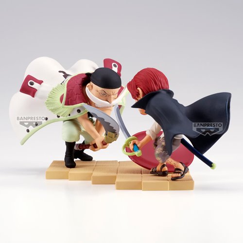 One Piece Edward Newgate vs. Shanks World Collectable Figure Log Stories Statue