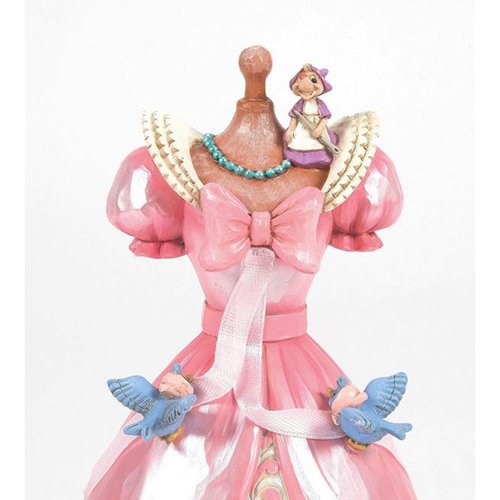 Disney Traditions Cinderella's Pink Dress by Jim Shore Musical Statue
