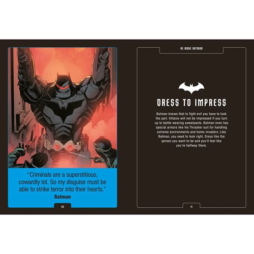 Be More Batman: Face Your Fears and Look Good Doing It Hardcover Book