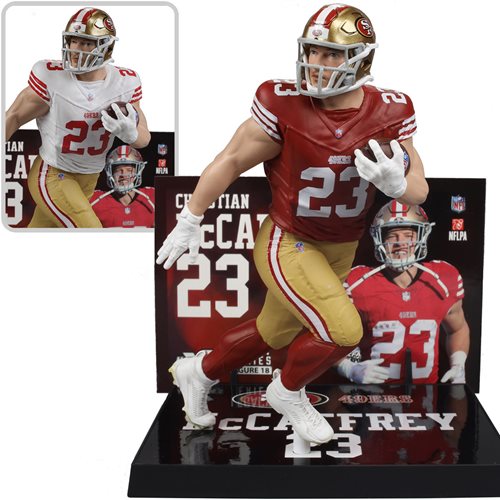 NFL SportsPicks 2024 Wave 2 San Francisco 49ers Christian McCaffrey 7-Inch Scale Posed Figure