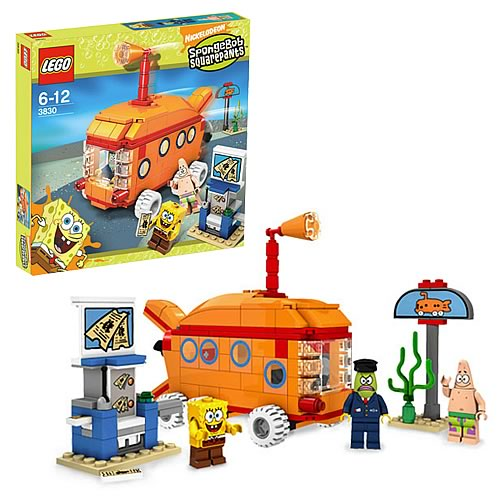 Lego Bikini Bottom Express Bus Driver 3830 SpongeBob SquarePants Minifigure 