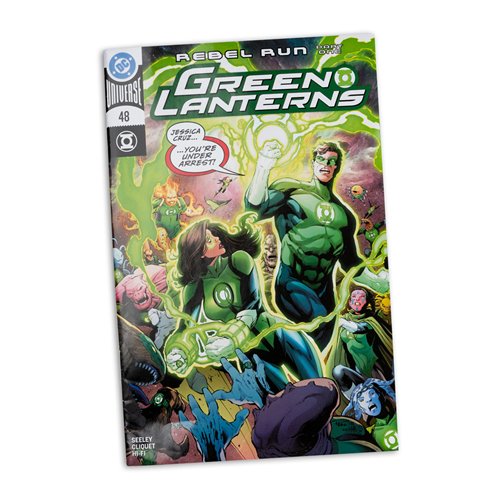 DC Direct Page Punchers Wave 11 Green Lantern Hal Jordan Green Lanterns #48 7-Inch Scale Action Figu