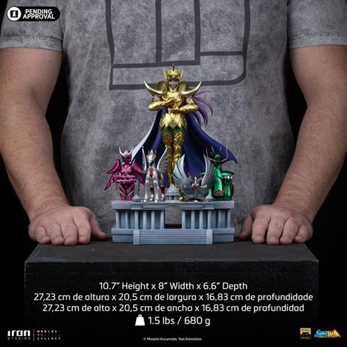 Saint Seiya Aries Mu Deluxe 1:10 Art Scale Limited Edition Statue