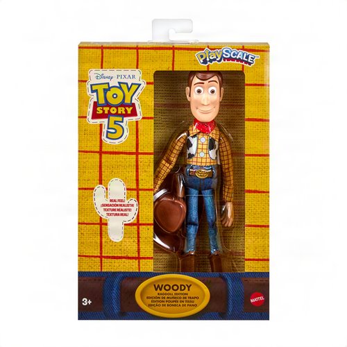 Toy Story 5 Ragdoll Woody 7-Inch Plush