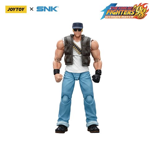 Joy Toy King of Fighters '98 Ultimate Match Ikari Warriors Team Clark Still 1:18 Scale Action Figure