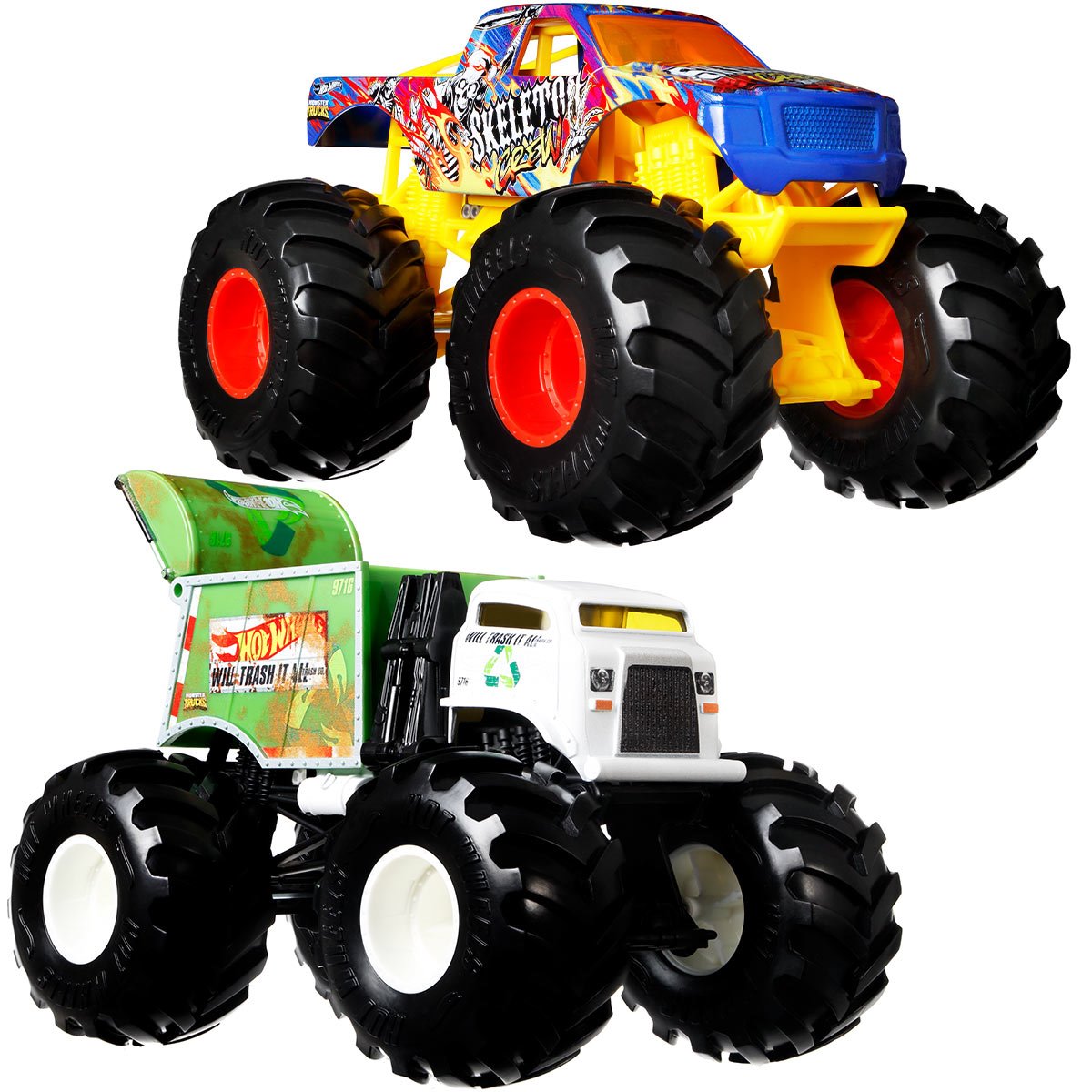 Hot Wheels Monster Trucks 1:24 - Boneshaker