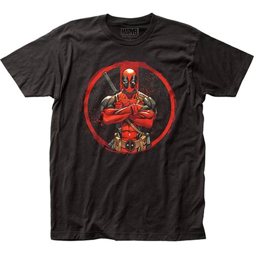 Deadpool Crossed T-Shirt