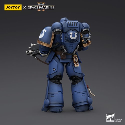 Joy Toy Warhammer 40,000: Space Marine 2 Ultramarines Brother Chairon 1:18 Scale Action Figure