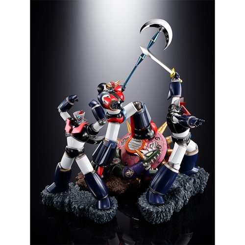Mazinger Z Double Mazingers Dynamic Characters FiguartsZERO Touche Metallique Statue Set