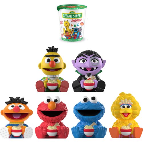 Sesame Street Rokimoto Cup Random Vinyl Figure