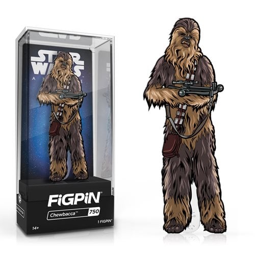 Star Wars: A New Hope Chewbacca FiGPiN Classic 3-Inch Enamel Pin
