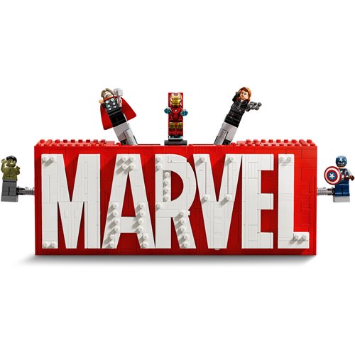 LEGO 76313 MARVEL Logo & Minifigures