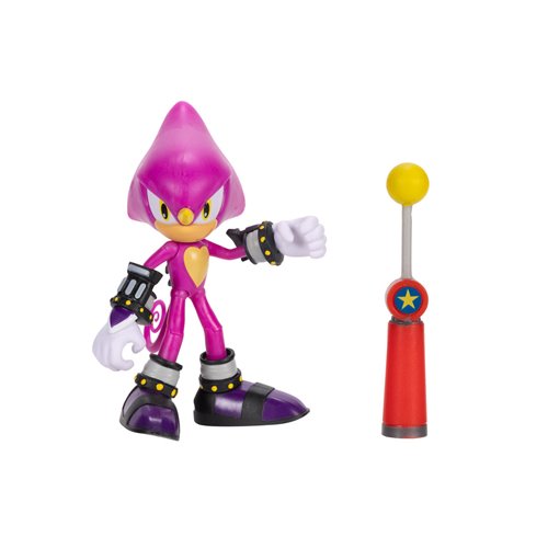 Sonic the Hedgehog Wave 19 Modern Espio with Checkpoint 4-Inch Action Figure