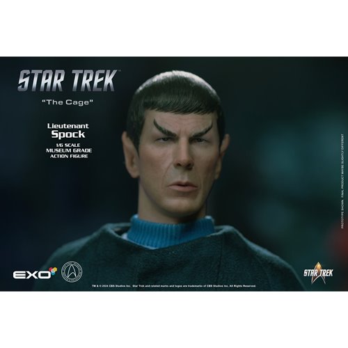 Star Trek: The Original Series The Cage Lieutenant Spock 1:6 Scale Action Figure