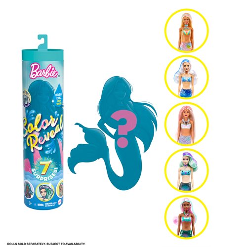 Barbie Color Reveal Mermaid Series Doll Case