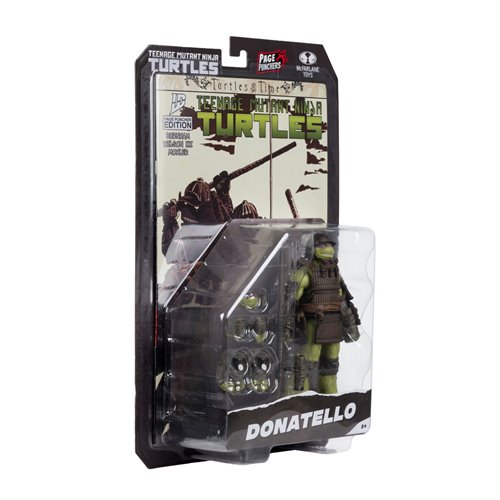 Teenage Mutant Ninja Turtles Page Punchers Wave 4 Donatello Turtles in Time 5-Inch Scale Action Figu