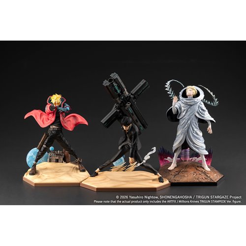 Trigun Stampede Millions Knives Trigun Stampede Version ArtFX J 1:8 Scale Statue