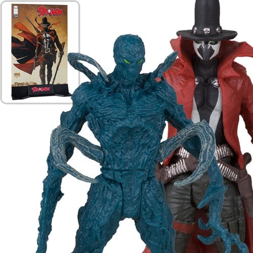 Spawn Page Punchers Gunslinger and Auger 3-Inch Scale Action Figure 2-Pack with Comic Book