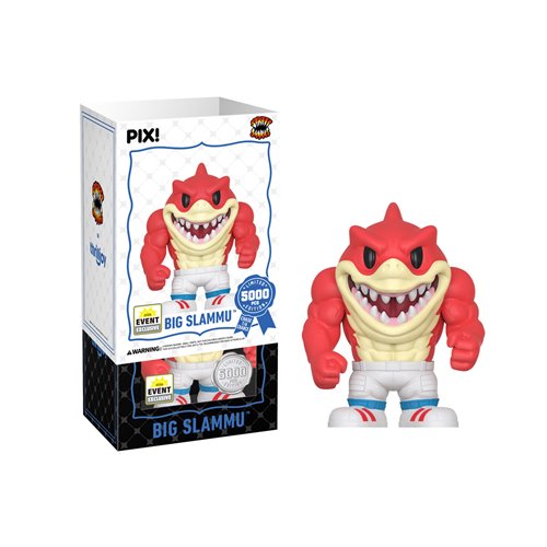 Street Sharks Big Slammu Pix! Vinyl Figure - 2026 Convention Exclusive