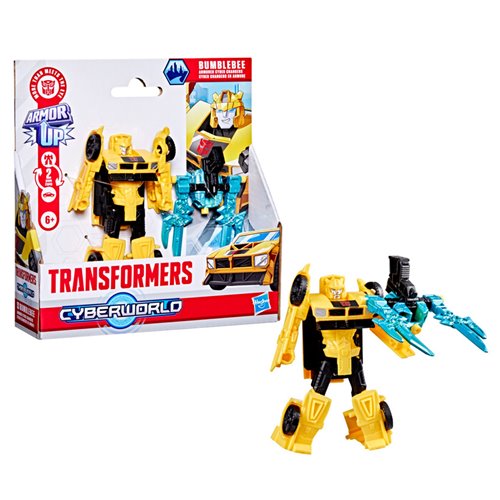 Transformers Cyberworld Armored Cyber Change Wave 3 Set of 4