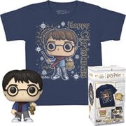 Harry Potter Holiday Pocket Pop! Key Chain with Youth T-Shirt