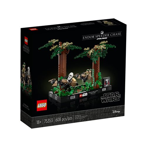 LEGO 75353 Star Wars Endor Speeder Chase Diorama