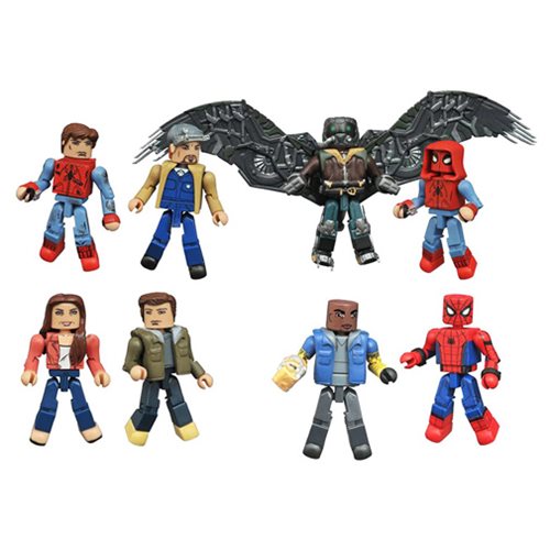 Spider-Man Homecoming Minimates Series 73 2-Pack Case