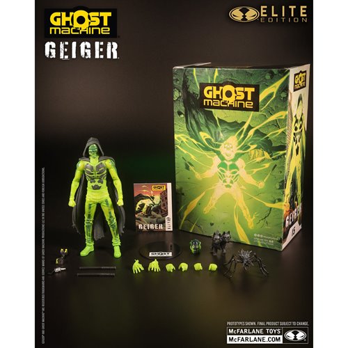 Geiger Ghost Machine McFarlane Elite Edition #15 7-Inch Deluxe Action Figure