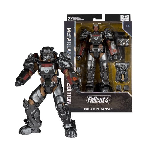 McFarlane Gaming Edition Wave 1 Fallout 4 T-60 Paladin Danse 7-Inch Scale Action Figure