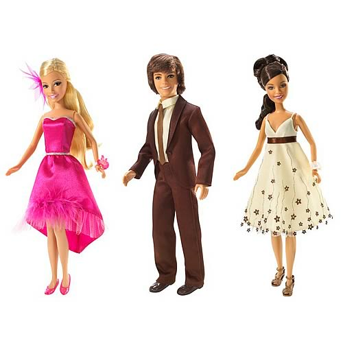 High School Musical 3 Prom Dolls Wave 1 Entertainment Earth
