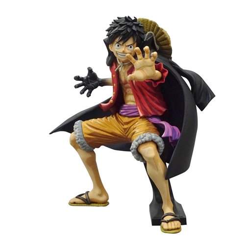One Piece Monkey D. Luffy Wano Country II Manga Dimensions King of Artist Statue