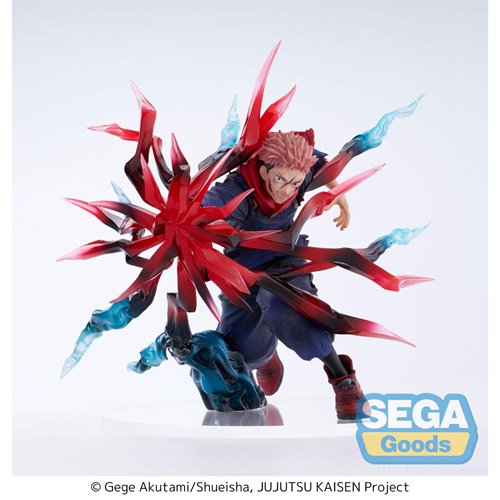 Jujutsu Kaisen Yuji Itadori Black Flash Luminasta Statue