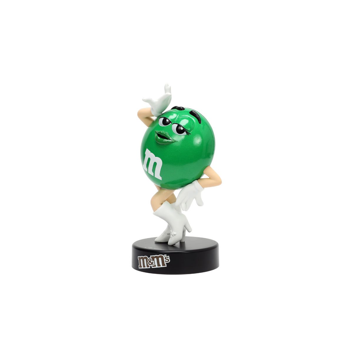 Green M & M with gift boxes  Christmas characters, M&m characters
