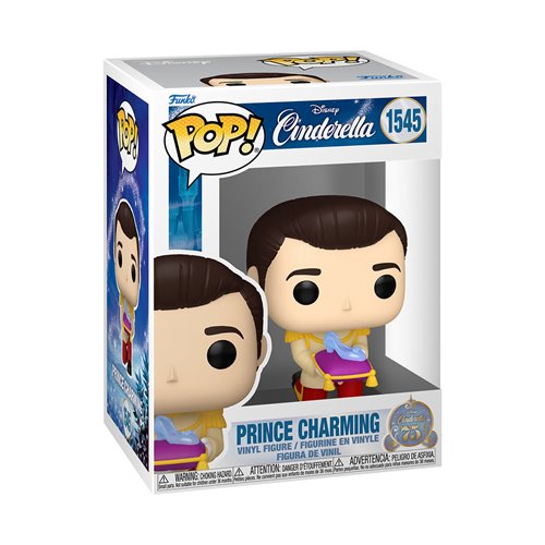 Cinderella 75th Anniversary Prince Charming Funko Pop! Vinyl Figure