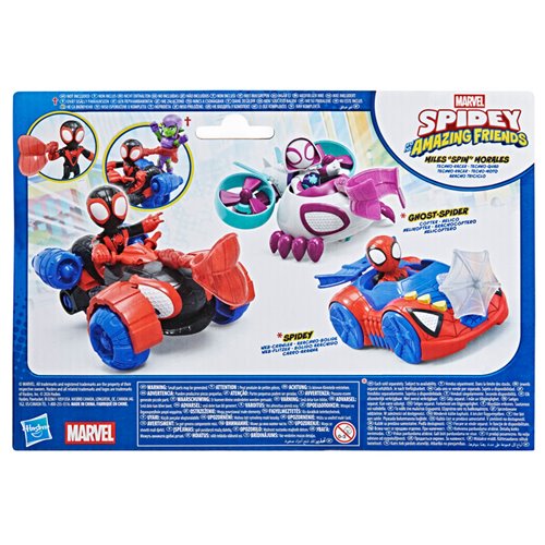 Spidey and His Amazing Friends Action Figures & Vehicles Wave 1 Case of 4