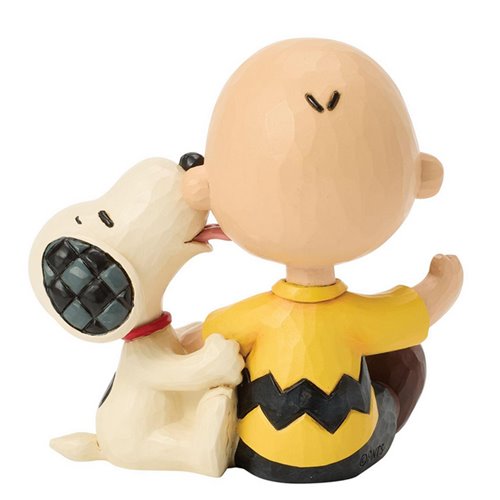 Peanuts Charlie Brown with Snoopy by Jim Shore Statue