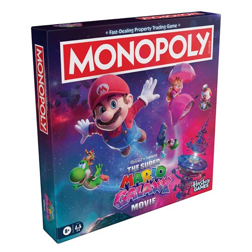 The Super Mario Galaxy Movie Edition Monopoly Board Game
