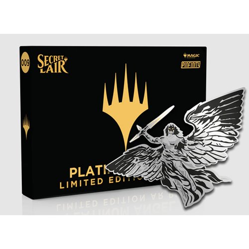 Magic: The Gathering Secret Lair Platinum Angel XL Limited Edition Augmented Reality Pin