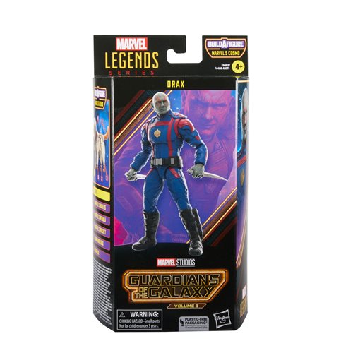 Guardians of the Galaxy Vol. 3 Marvel Legends Drax 6-Inch Action Figure