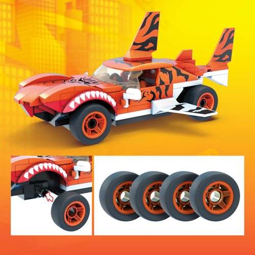 Hot Wheels Mega Construx Tiger Shark Monster Truck