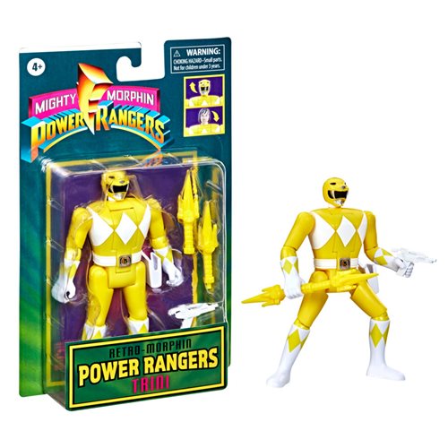 Power Rangers Retro-Morphin Action Figure Wave 1 Set of 4