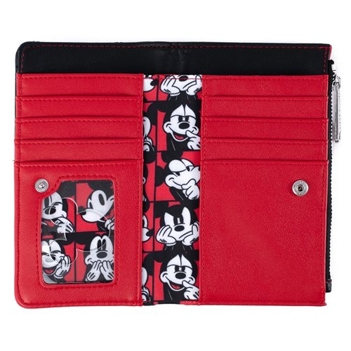 Mickey Mouse Quilted Cosplay Flap Wallet