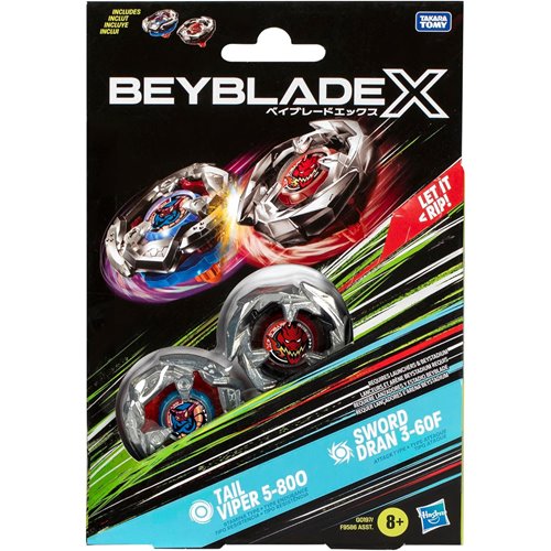 Beyblade X Dual Pack Tops Wave 1 Set of 3