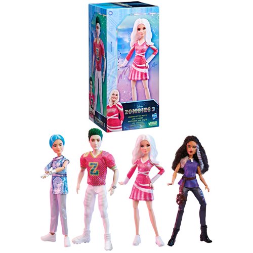 Zombies 3 Leader of the Pack Fashion Doll 4-Pack