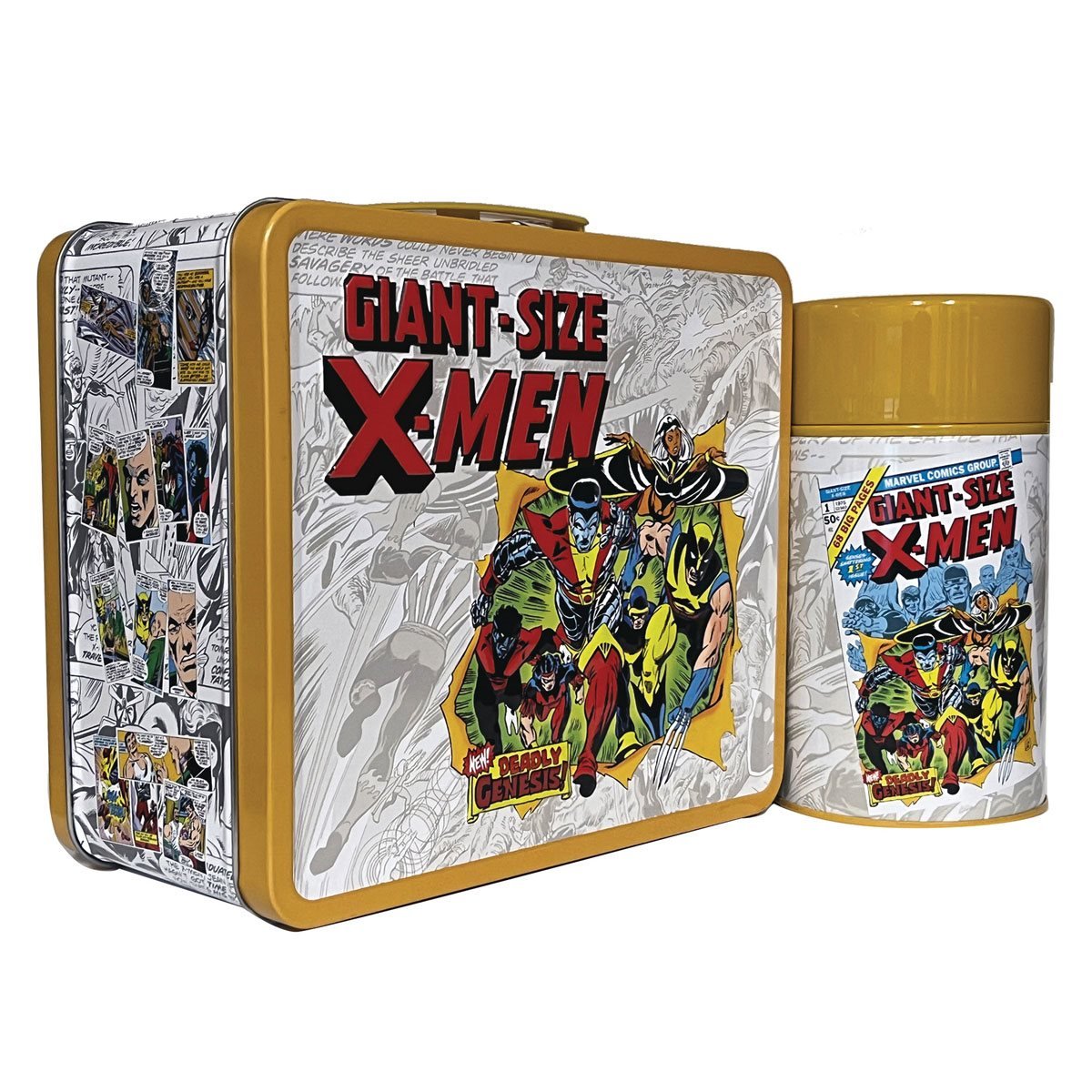 X-Men Giant-Size X-Men Tin Titans Lunch Box with Thermos - Previews  Exclusive