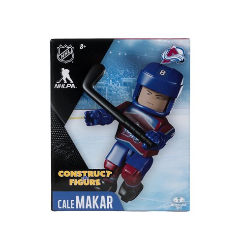 NHL Construct-a-Figure Series 2 Colorado Avalanche Cale Makar Mini-Figure