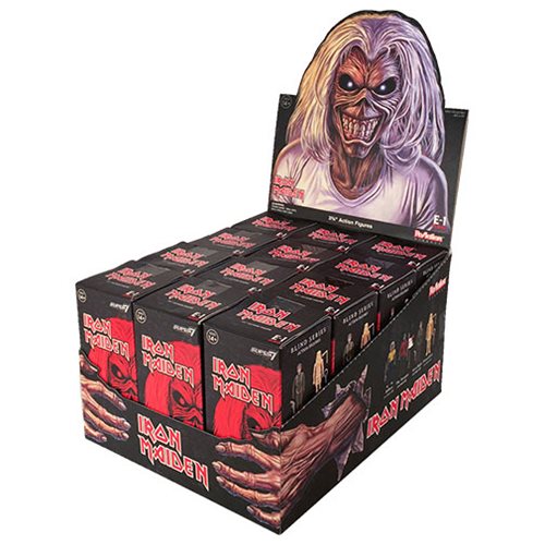 Iron Maiden Blind Box 3 3/4-Inch ReAction Figure Box of 12